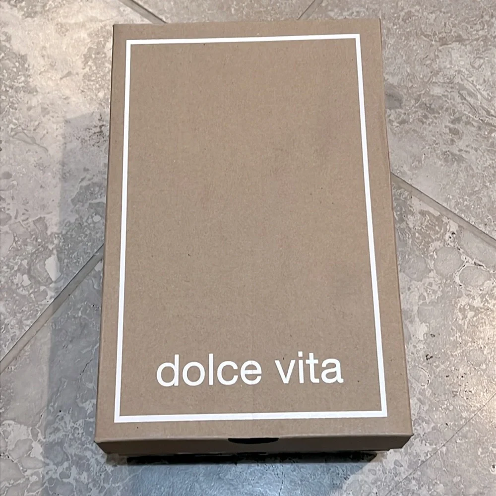 Dolce Vita Paily Embellished High Heel Sandals in Crystal, Size 11, NEW in Box
